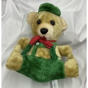 Brechner Plush Teddy Bear Octoberfest German Lederhosen Vintage